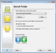 MySecretFolder screenshot